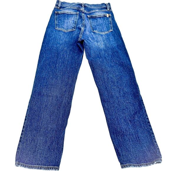 Joe's The Honor High Rise Vintage Straight Dark Button Fly Denim Jeans Size 28 - Picture 3 of 8
